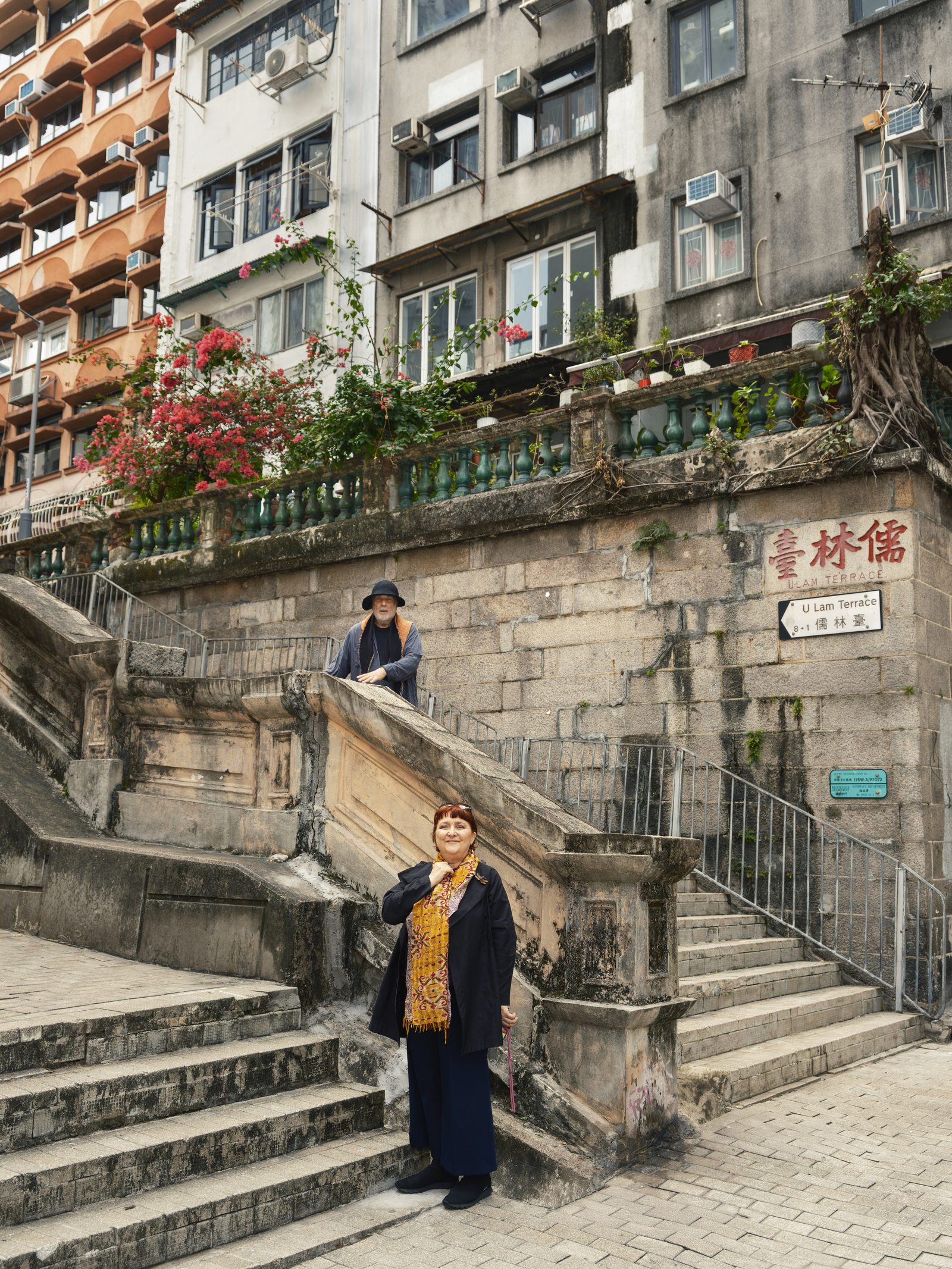 Ron Arad — Love in Hong Kong, on the steps of U Lam Terrace
